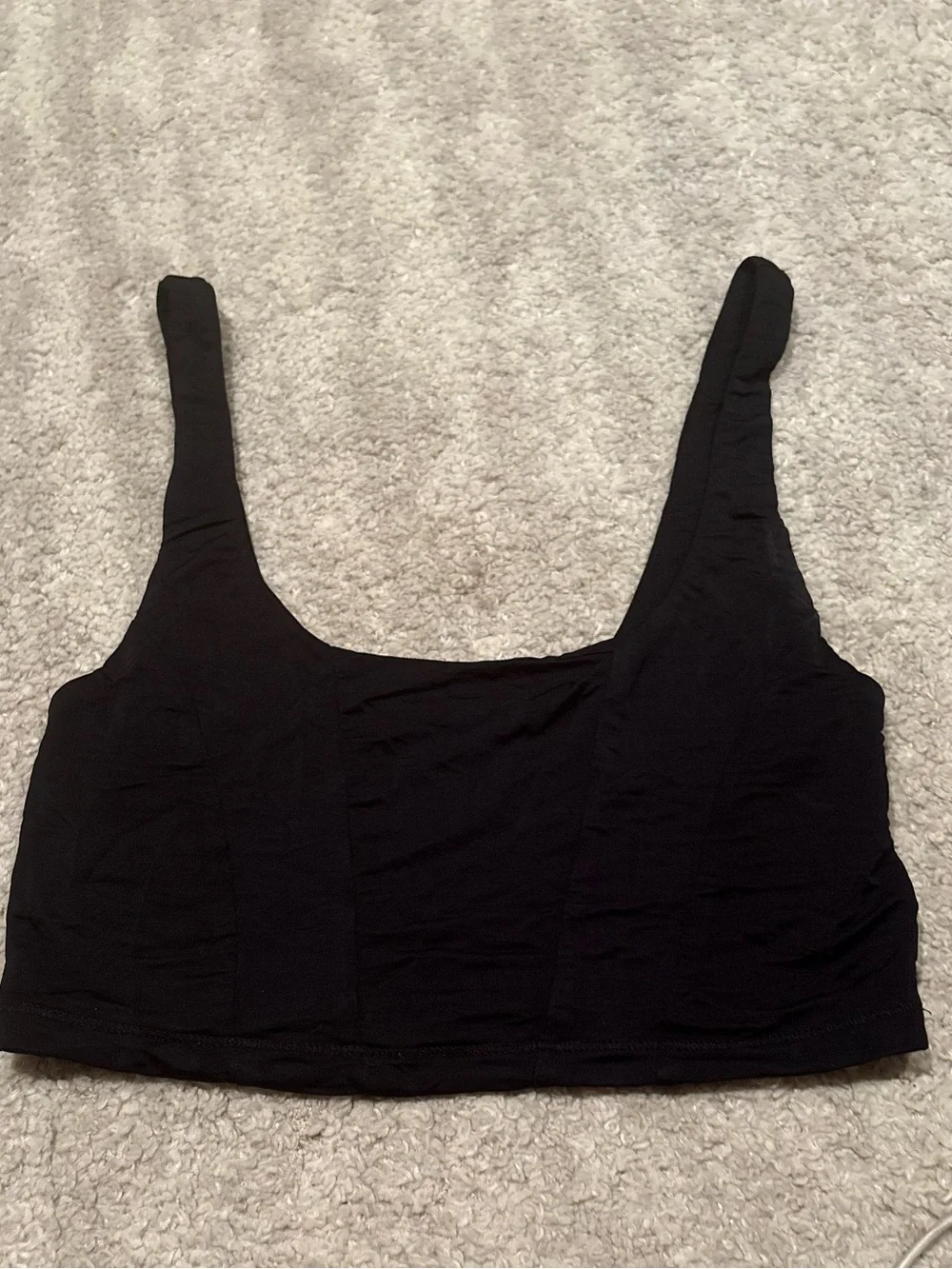 Free people cropped bra tank
